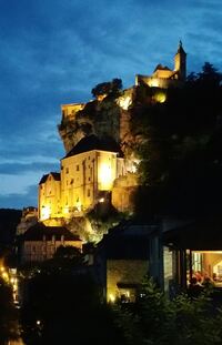 Rocamadour bei Nacht