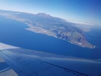 Anflug Teneriffa Teide