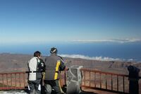 Blick vom Teide nach Gran Canaria